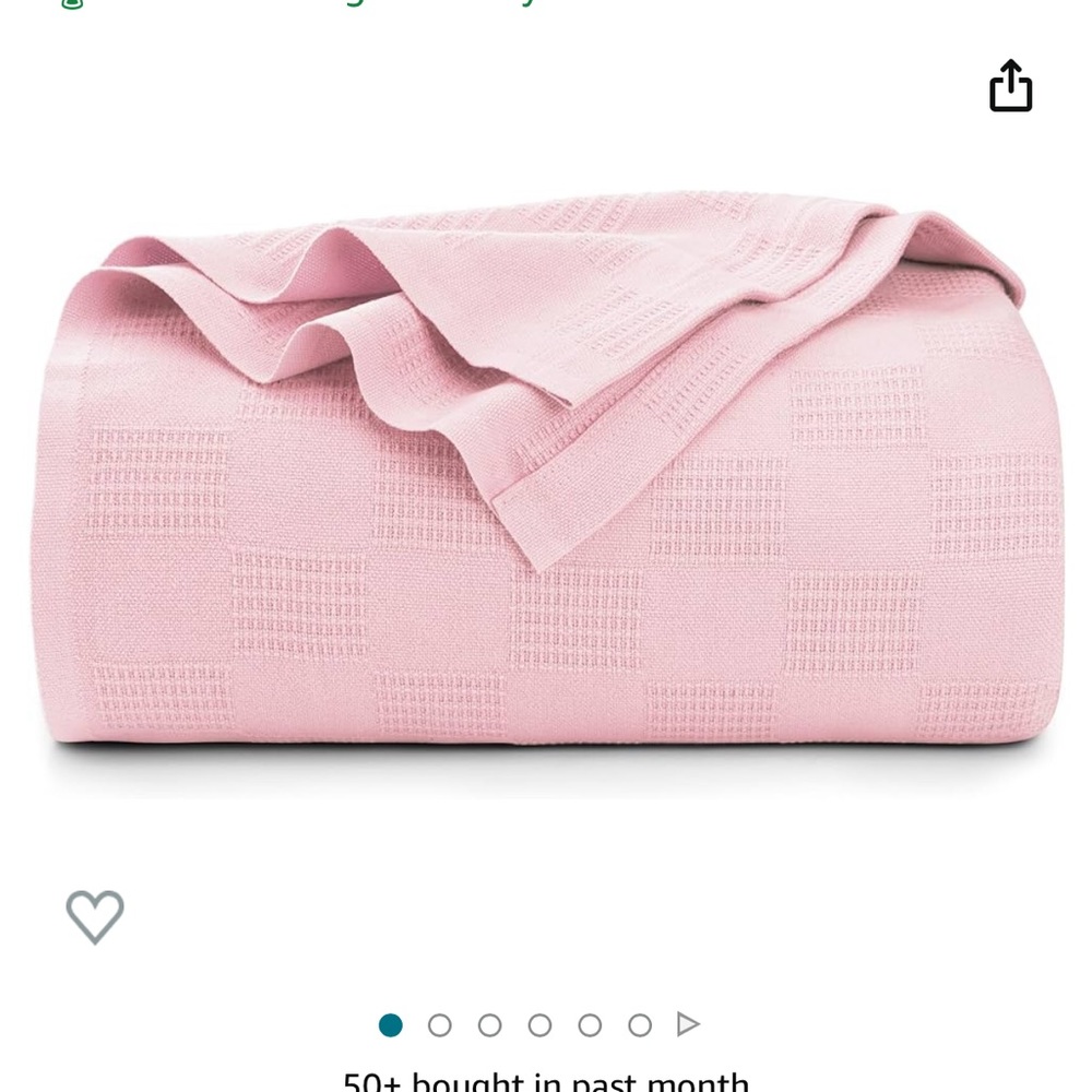 Pink Queen blanket
